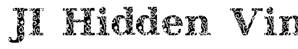 JI Hidden Vines font preview